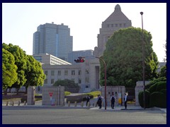 National Diet Building and Sanno Park Tower